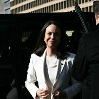 Primeras fotos de la llegada de María Corina Machado a la Casa Blanca para reunión con Trump, luego de la caída de Nicolás Maduro. 