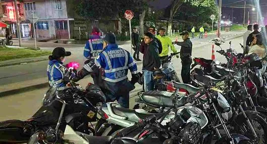 Motociclistas tienen nueva multa de más de $ 1'000.000 por exceso de ruido