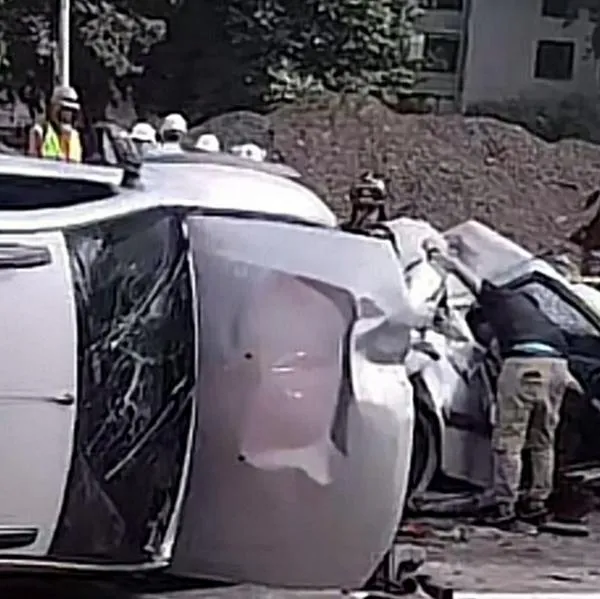Accidente en Bogotá