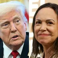 Donald Trump y Maria Corina Machado
