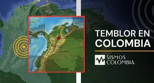 Temblor en Colombia de magnitud 4.7 con epicentro en Los Santos (Santander)