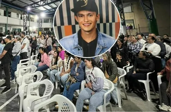En Manzanares (Caldas) despiden a Jefferson Osorio, el mánager de Yeison Jiménez: lágrimas en su adiós