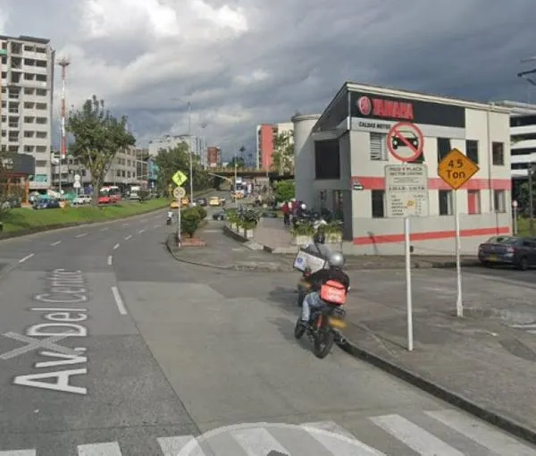 Perdió la vida en la avenida del Centro, en Manizales