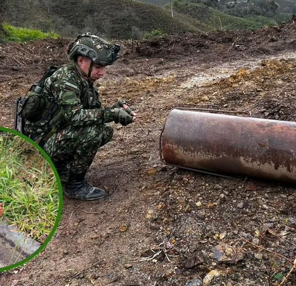 Ejército neutralizó explosivos en vías de Antioquia y evitó atentados contra la población civil