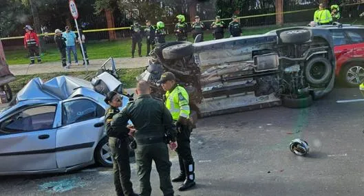 Capturan a conductor del accidente de tránsito que cobró tres vidas en Bogotá