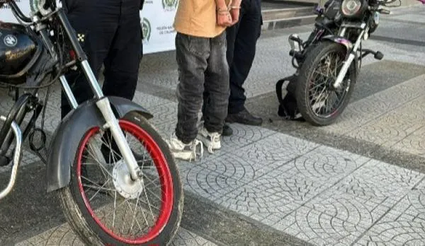Así recuperaron 2 motos robadas en populares sectores de Manizales 