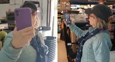 Aparece video de mujer que humilló a domiciliario en Bogotá: ahora en Carulla