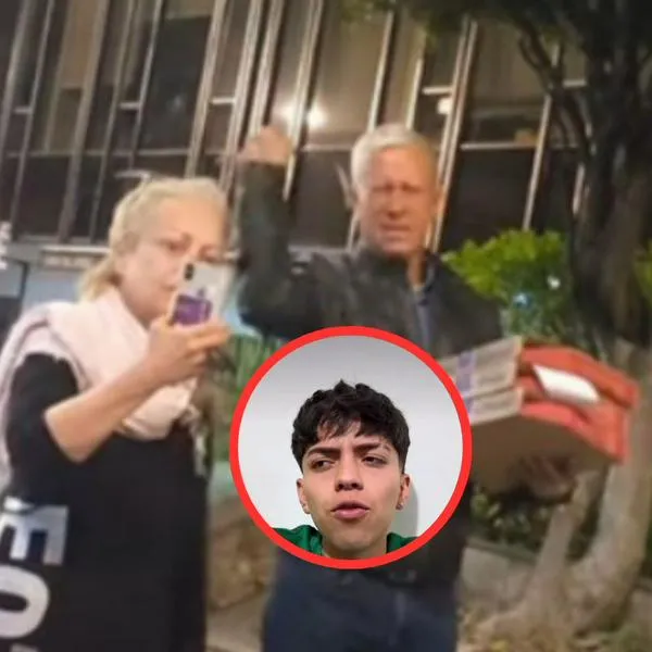 Apareció supuesto repartidor de pizza agredido por mujer en Bogotá: "Me dejó descolocado". La señora incluso le pateó la motocicleta. 