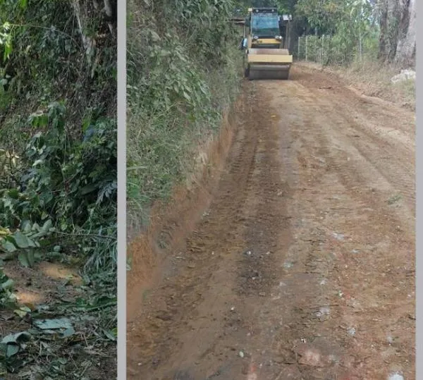 Mejoras viales benefician a veredas de un municipio del Eje Cafetero: intervienen 60 metros de placa huella