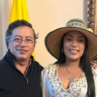 Gustavo Petro y Martha Peralta