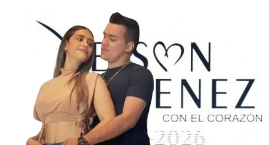 Esposa de Yeison Jiménez en homenaje que le hicieron en Manzanares: video 