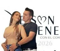 Esposa de Yeison Jiménez en homenaje que le hicieron en Manzanares: video 