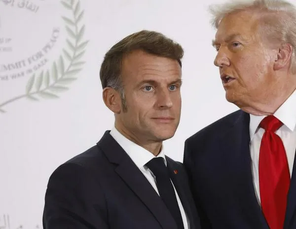 Macron llega a Davos en un contexto de fuertes tensiones con Trump por Groenlandia