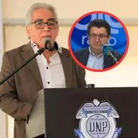 "Tuvieron que matar a un candidato": periodista de Blu enfrentó en vivo al director de la UNP por la muerte de Miguel Uribe Turbay. 