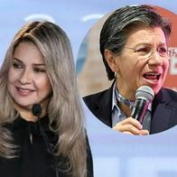 Vicky Dávila y Claudia López 