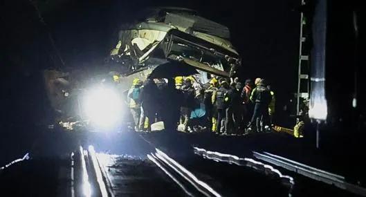 Accidente tren España Cataluña: un muerto y varios heridos por choque