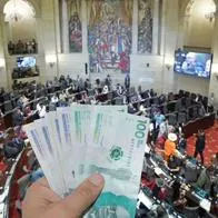 Cómo es desprendible de nómina de congresistas y sueldo sin prima de servicios