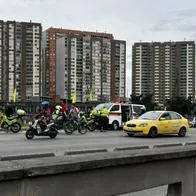 Joven se lanzó del puente de la avenida Américas con 68 (Bogotá): es la segunda vez que lo intenta y ahora recibirá apoyo psicológico. 