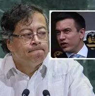 Fotos de Gustavo Petro y de Naniel Noboa, qué pidió la Comunidad Andina a Colombia y Ecuador por lío de tasas de comercio