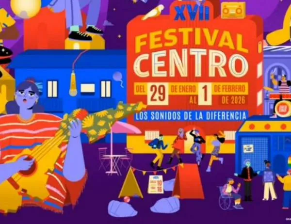 Festival Centro 2026: aquí escenarios, horarios, artistas y programación: ¡29 de enero al 1 de febrero! 