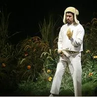 SAN JUAN, PUERTO RICO - SEPTEMBER 20: Bad Bunny performs live during "No Me Quiero Ir De Aquí; Una Más" Residencia at Coliseo de Puerto Rico José Miguel Agrelot on September 20, 2025 in San Juan, Puerto Rico. (Photo by Gladys Vega/Getty Images)