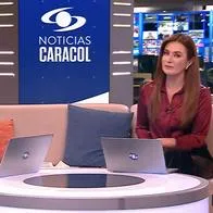 Foto de Juan Camilo Cortés y Daniel Pachón, en nota de qué periodista de Noticias Caracol salió tras 10 años y lo avisó en vivo 