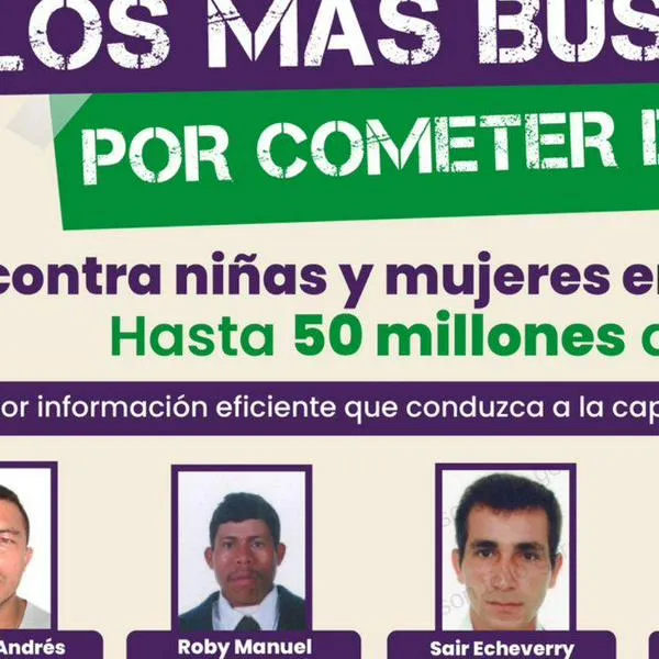 Actualizan cartel de los más buscados en Antioquia con 6 delincuentes que no han podido capturar desde 2024