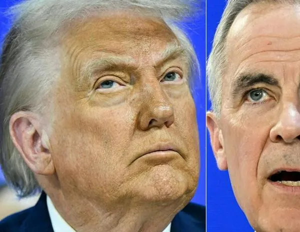 Trump amenaza a Canadá con "aranceles del 100%" en caso de un acuerdo comercial con China