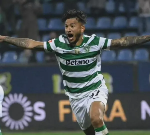 Luis Javier Suárez tiene 'volando' al Sporting de Lisboa: firmó doblete en el 2-1 sobre Arouca