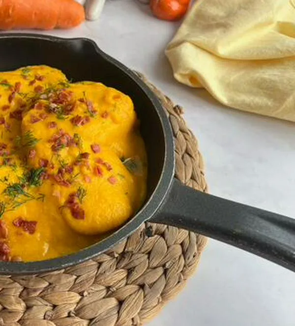 En 40 minutos prepara este pollo en salsa de zanahoria