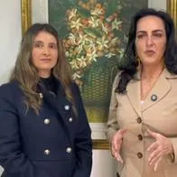 "Estaba estancada": Paloma Valencia reacciona a salida de María F. Cabal del Centro Democrático. Pidió que reconsiderara su decisión. 