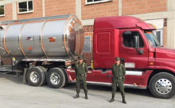 Paga condena por transportar 30 mil kilos de ácido sulfúrico por vía Manizales-Bogotá