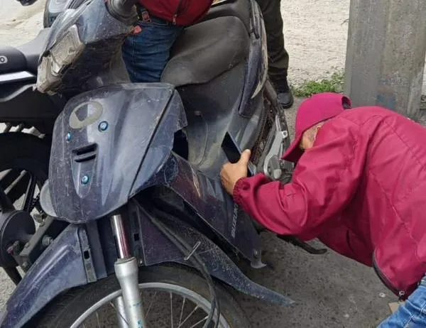 En 'megatoma' en Rafael Uribe Uribe fue recuperación de una motocicleta con reporte de hurto 