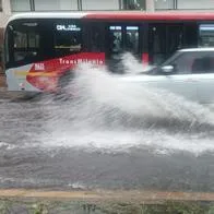 Estragos por lluvias en Bogotá