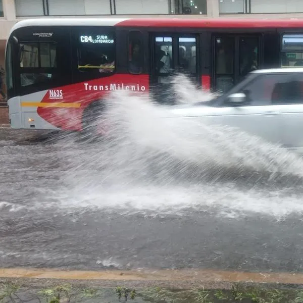 Estragos por lluvias en Bogotá