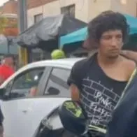 Niño de 12 le pegó al ladrón que le robó su bicicleta, luego de ser capturado 