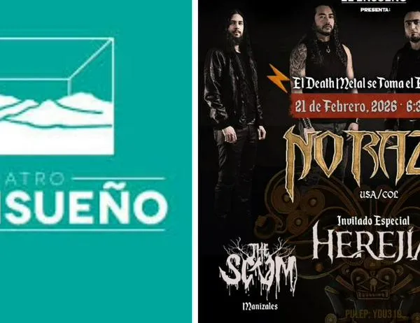 Disfruta lo mejor del death metal colombiano con concierto en el Teatro El Ensueño: asiste el 21 de febrero 