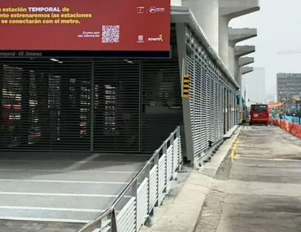 Conoce la ubicación de la estación temporal Avenida Jiménez en la avenida Caracas, habilitada desde el 31 de enero 