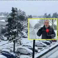 Histórica nevada en Madrid hoy: Borrasca 'Kristin' causa caos y cierres totales