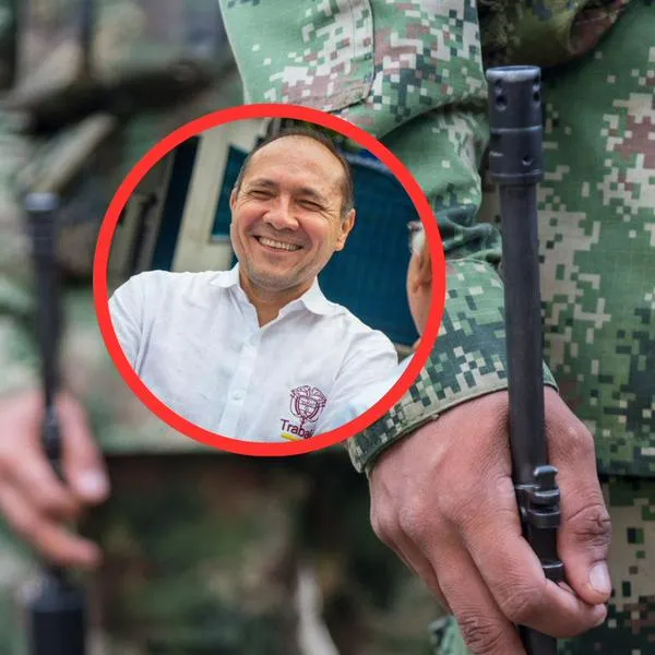 "Ahora sí son héroes": mintrabajo, a soldados que aparecieron celebrando pago del nuevo salario mínimo por parte del Gobierno. 