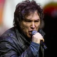 Critican a Javier Milei por cantar con su novia mientras la Patagonia arde