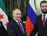 El presidente sirio Al-Sharaa se reúne con Putin mientras el Kremlin busca acuerdo sobre bases militares