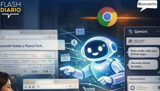 Chrome ya navega solo