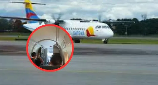 Aparece video dentro del avión de Satena, minutos antes que se accidentara en Norte de Santander dejando 15 personas muertas. 