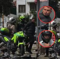 Robo en el centro internacional de Bogotá terminó en persecución y accidente