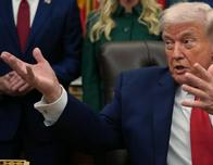 Trump asegura que espera no tener que usar la fuerza contra el régimen iraní