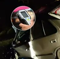 Conductor ebrio arrolló a motociclistas y dejó una joven muerte y 9 heridos