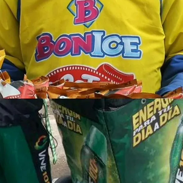 Vendedores de Bon Ice y Vive 100