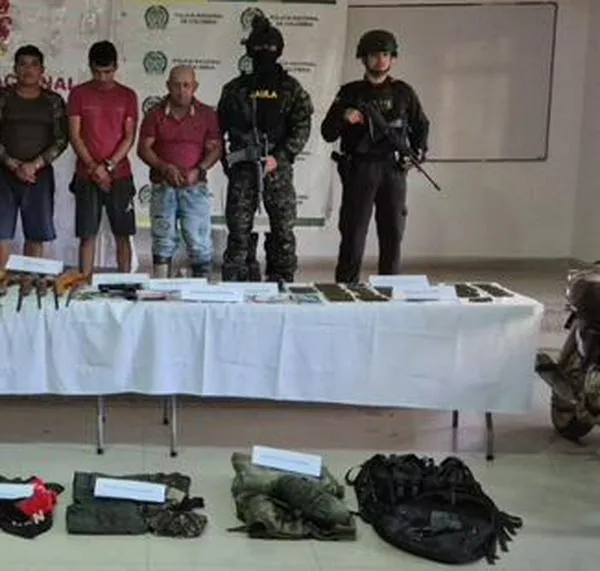 Capturan en Arauca a tres miembros del Eln señalados de atentados al oleoducto Bicentenario