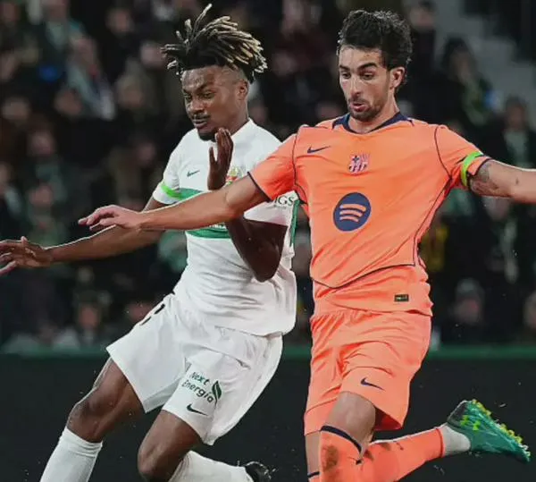 Vea el golazo de Ferran Torres en Elche vs. Barcelona: taco, arquero acostado y 'bombazo'